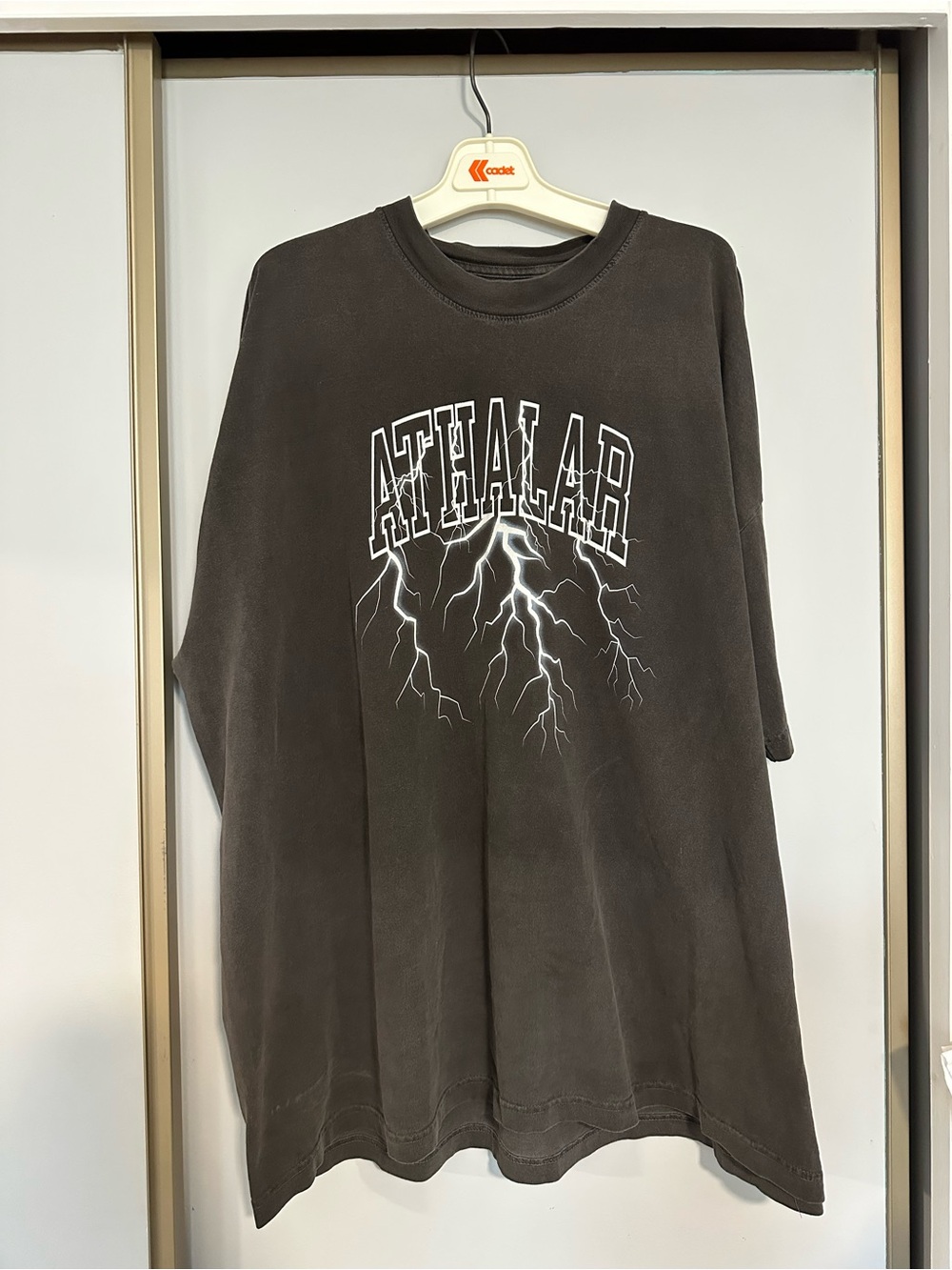 Crescent City ATHALAR Black Graphic Lightning Tee